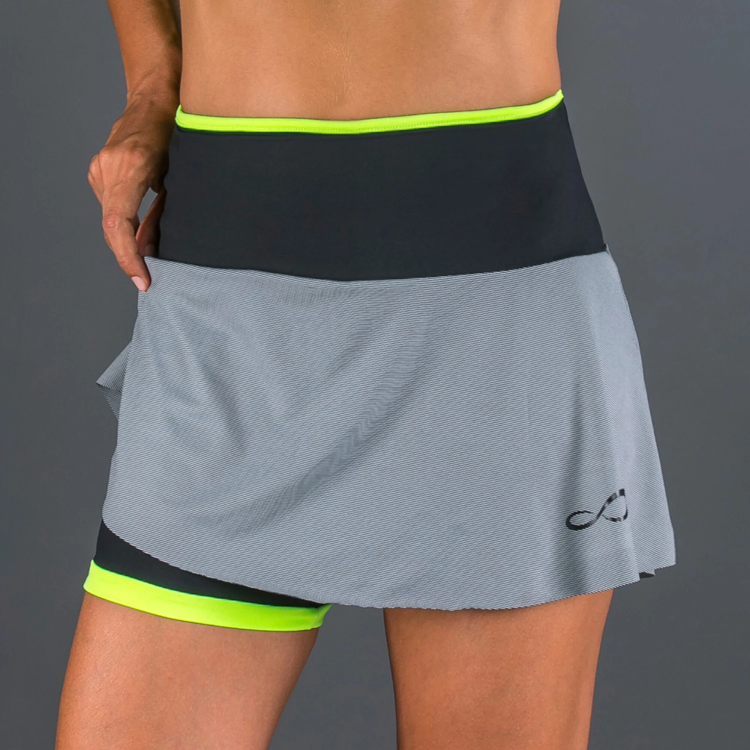 Endless Mile Skirt Women - Grey, Black - Image 2