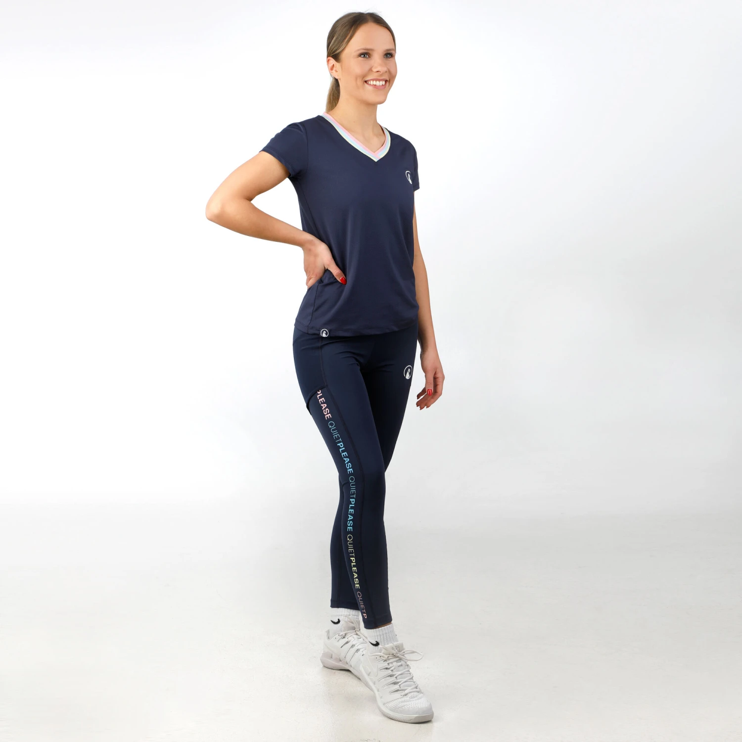 Rainbow Match Tight Women - Dark Blue - Image 5