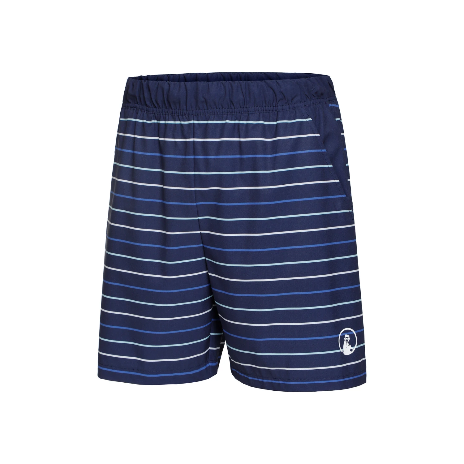 Ocean AOP Stripe Smash Shorts Men - Blue