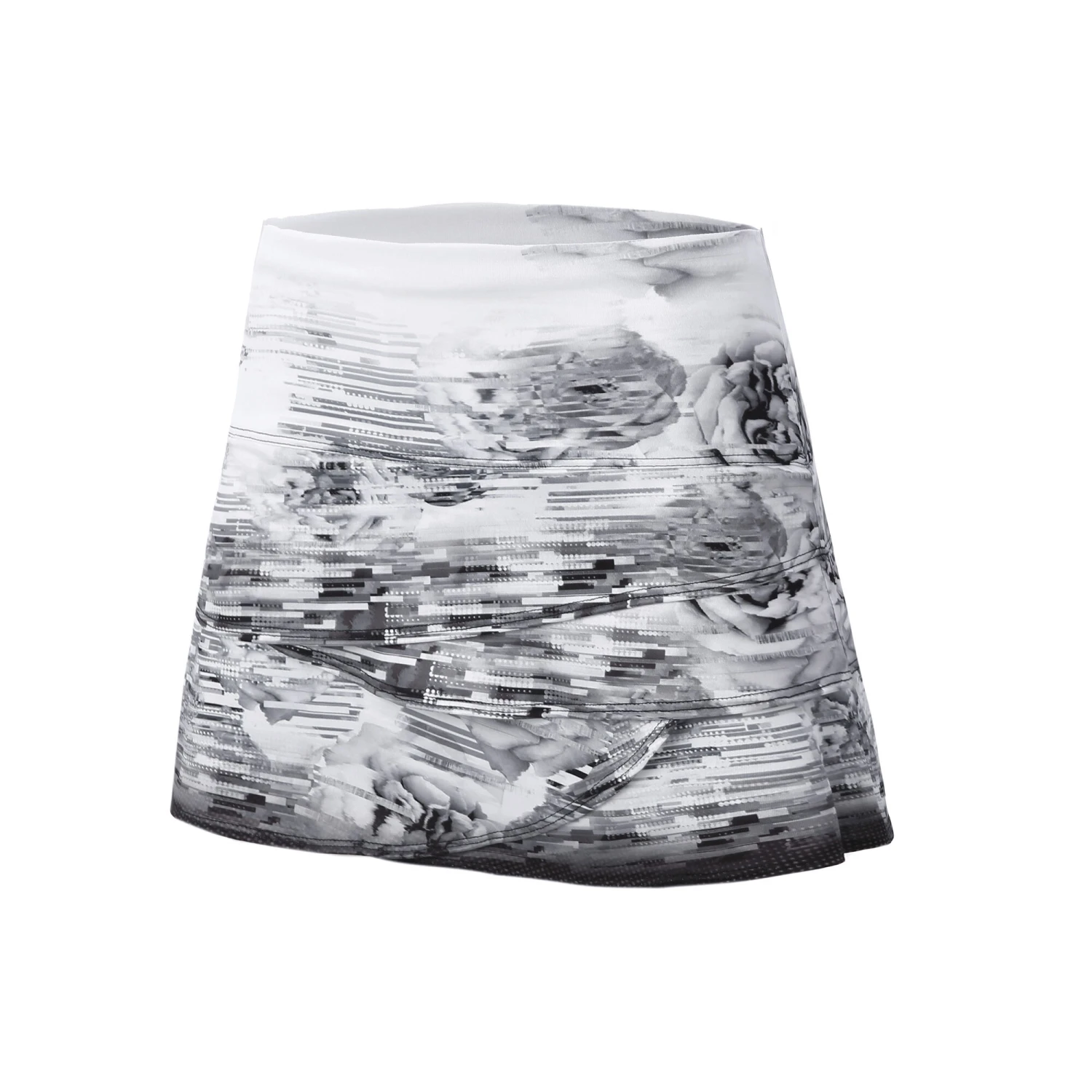 Rose Scallop Skirt Women - White, Multicoloured