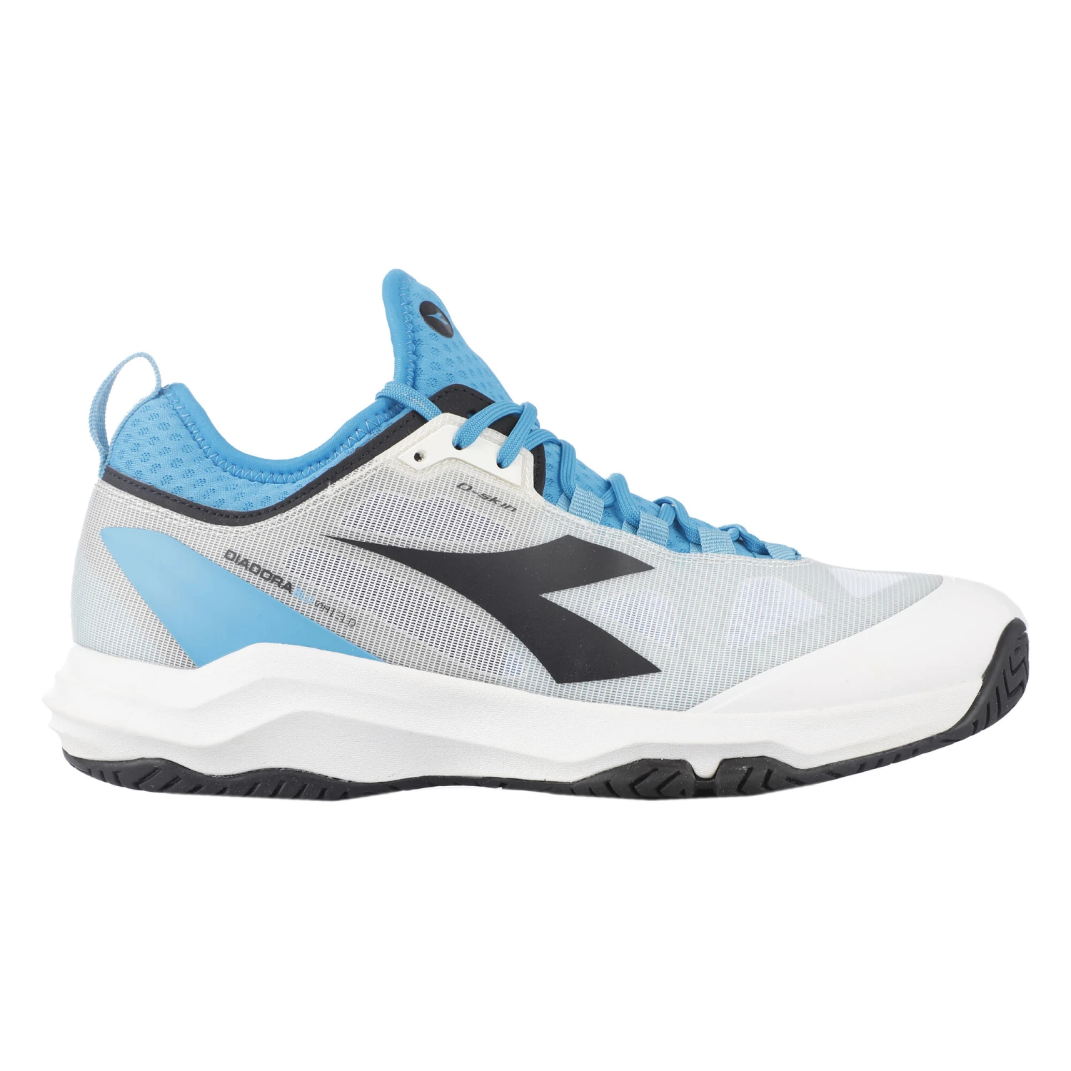 Diadora Speed Blushield Fly 3+ All Court Shoe Men - White, Turquoise