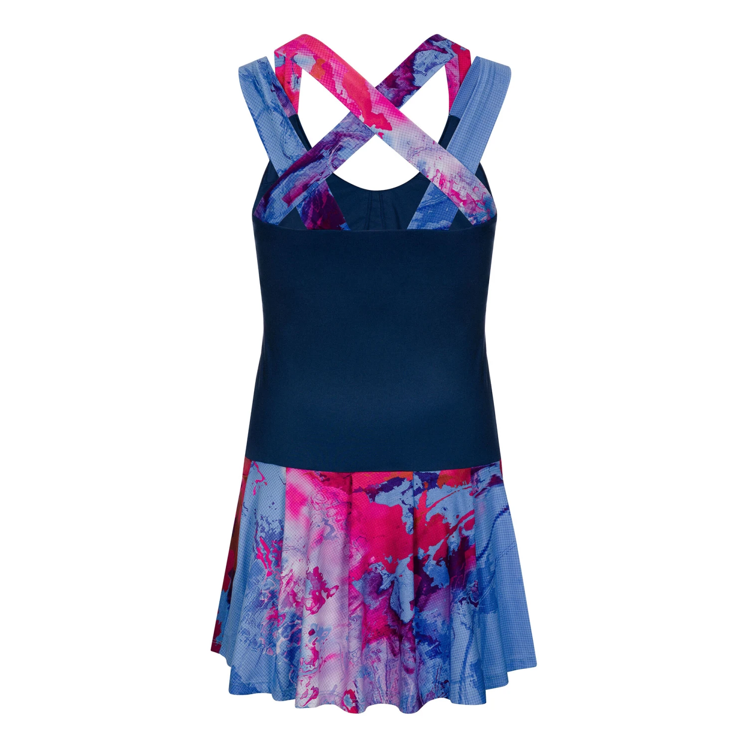 BIDI BADU Lipa Tech 2in1 Dress Women - Dark Blue, Red - Image 10