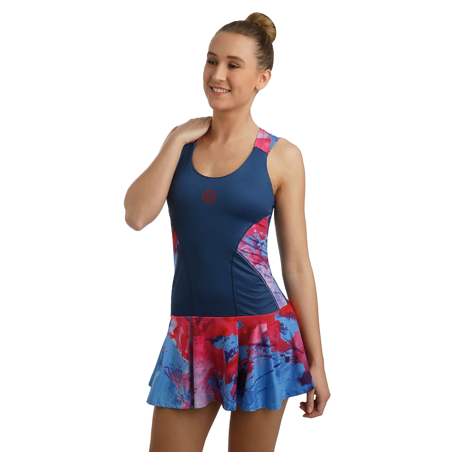 BIDI BADU Lipa Tech 2in1 Dress Women - Dark Blue, Red - Image 3