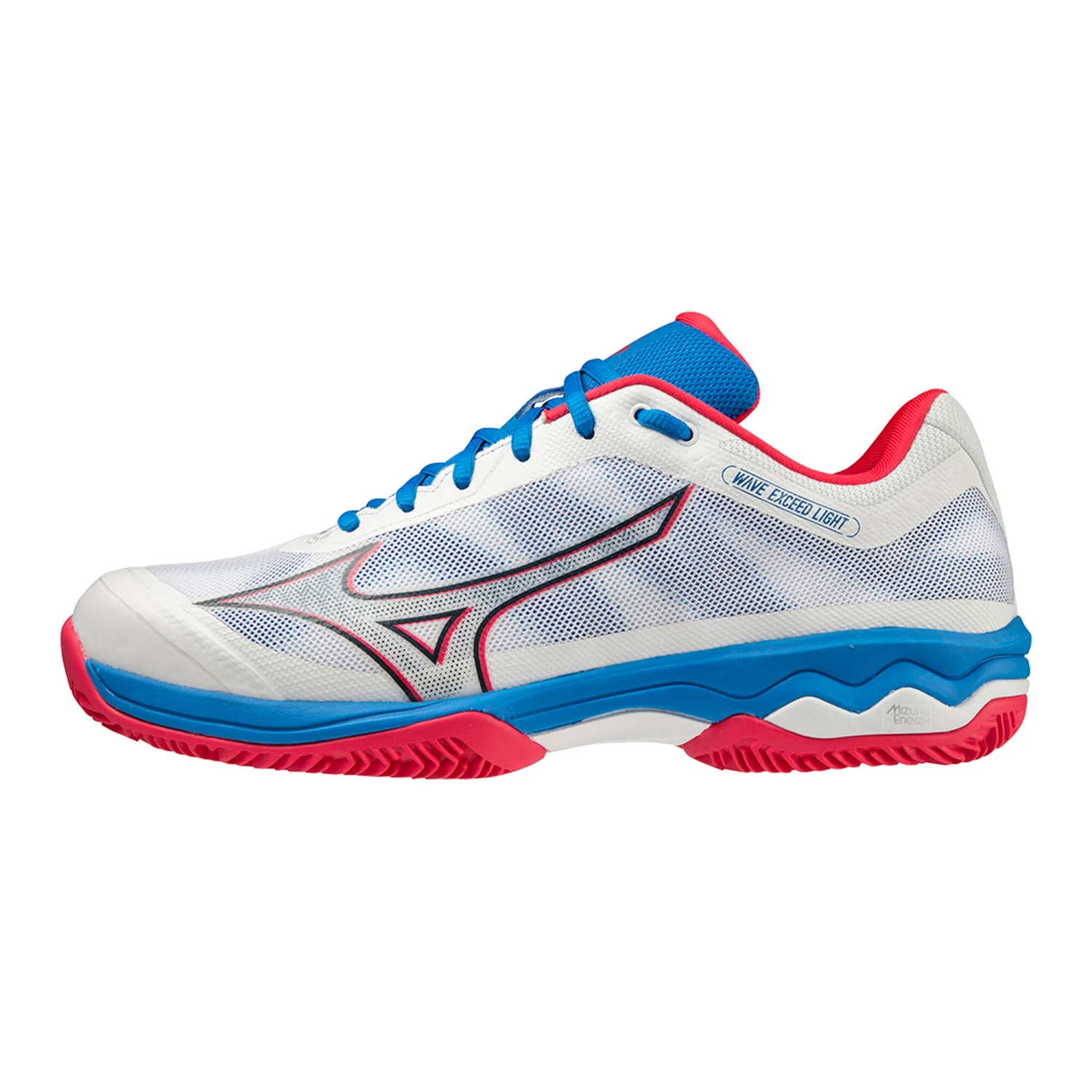Mizuno Wave Exceed LGT Padel Shoe Men - White, Blue - Image 2