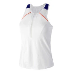 Be Mine Racerback Tank Top Women - White, Blue