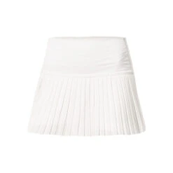Hi Chop Pleated Skirt Women - White