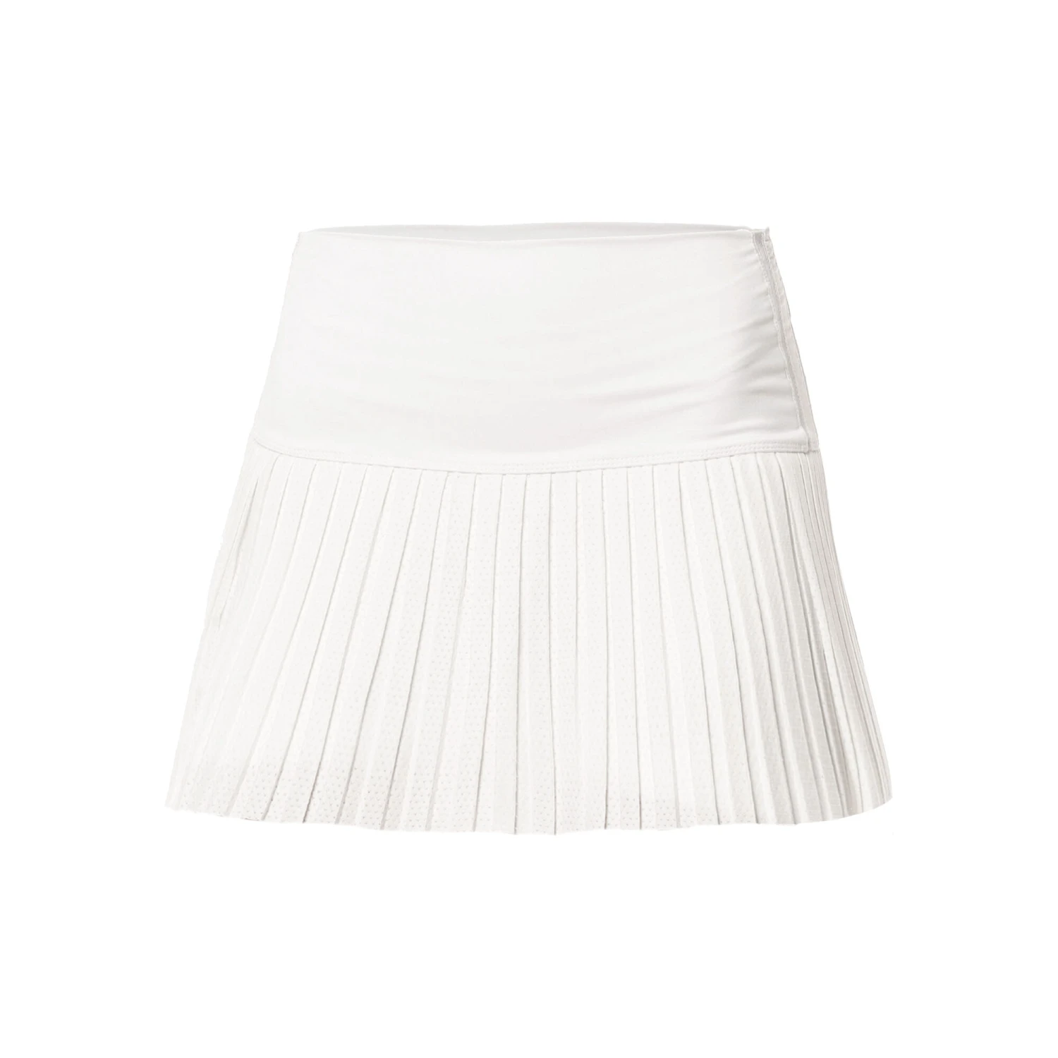 Hi Chop Pleated Skirt Women - White