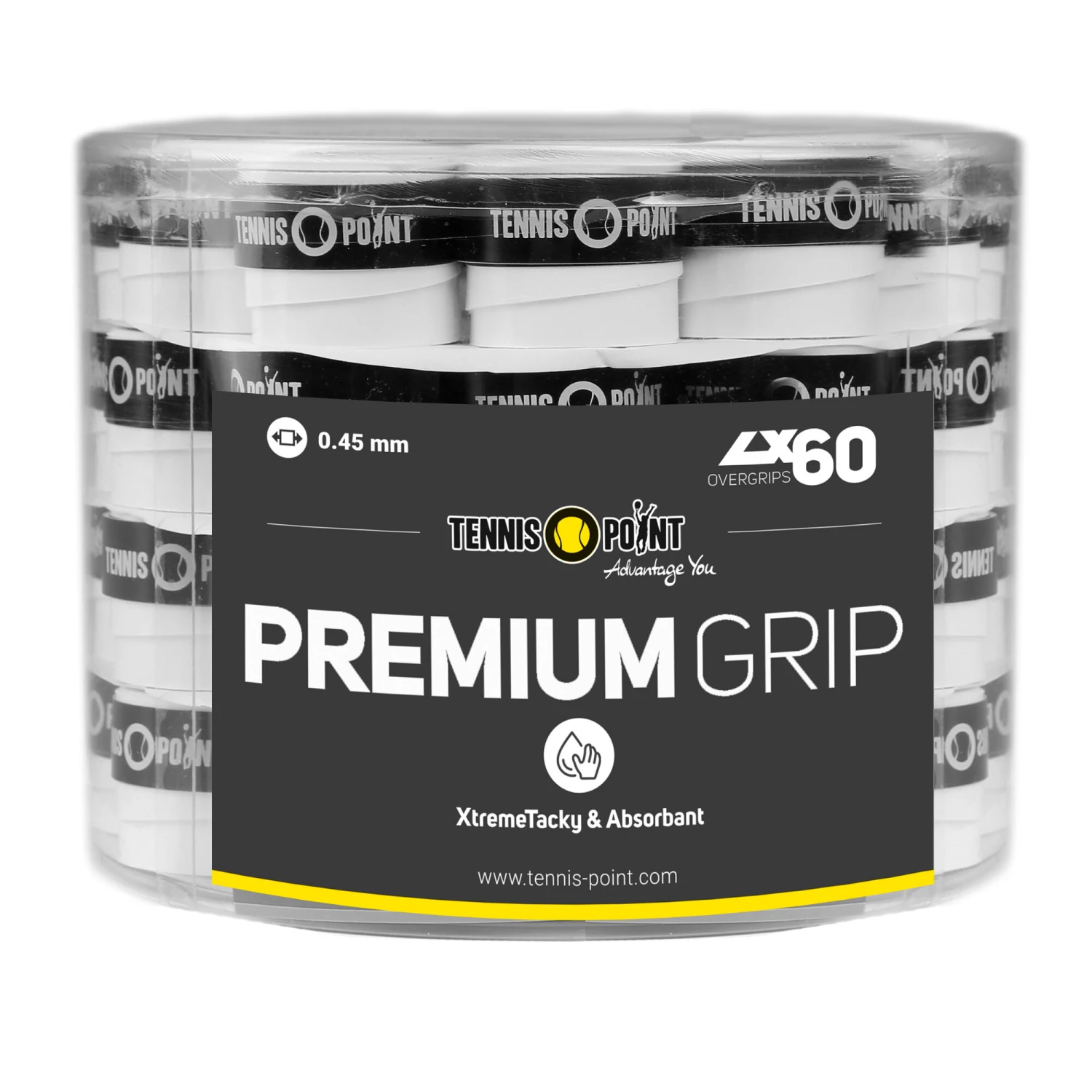 Premium Grip 60 Pack - White