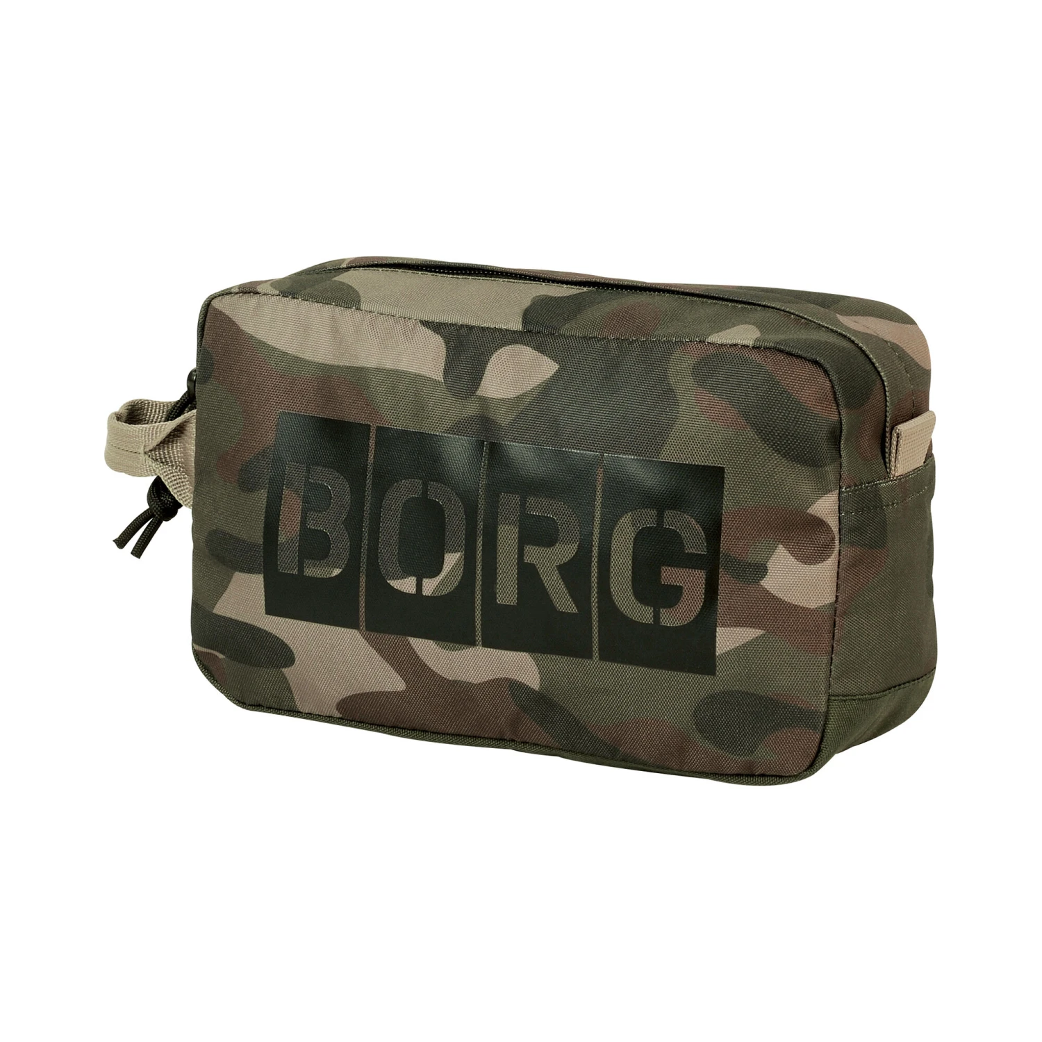 BJØRN BORG Street Toilet Bag - Brown, Green - Image 3