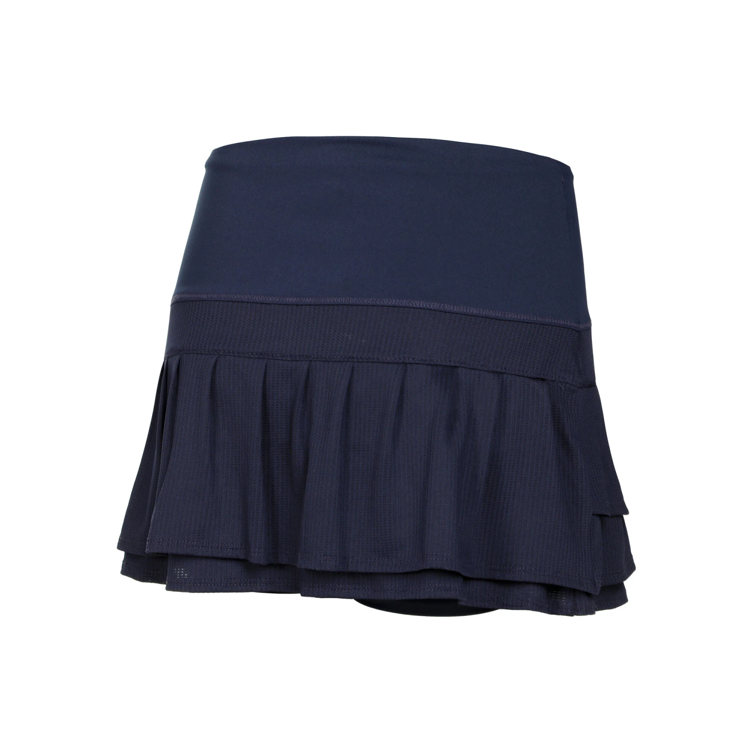 Long Pleat Tier Skirt Women - Blue - Image 2
