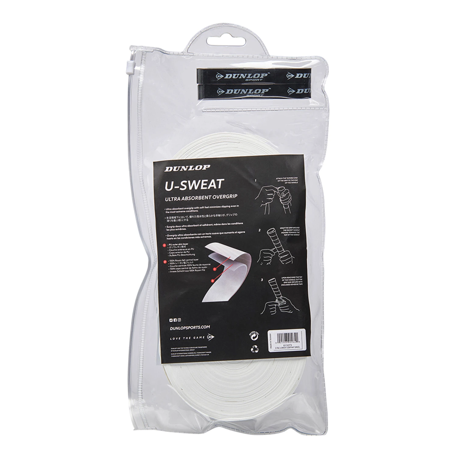 Dunlop U-Sweat 30 Pack - White - Image 2