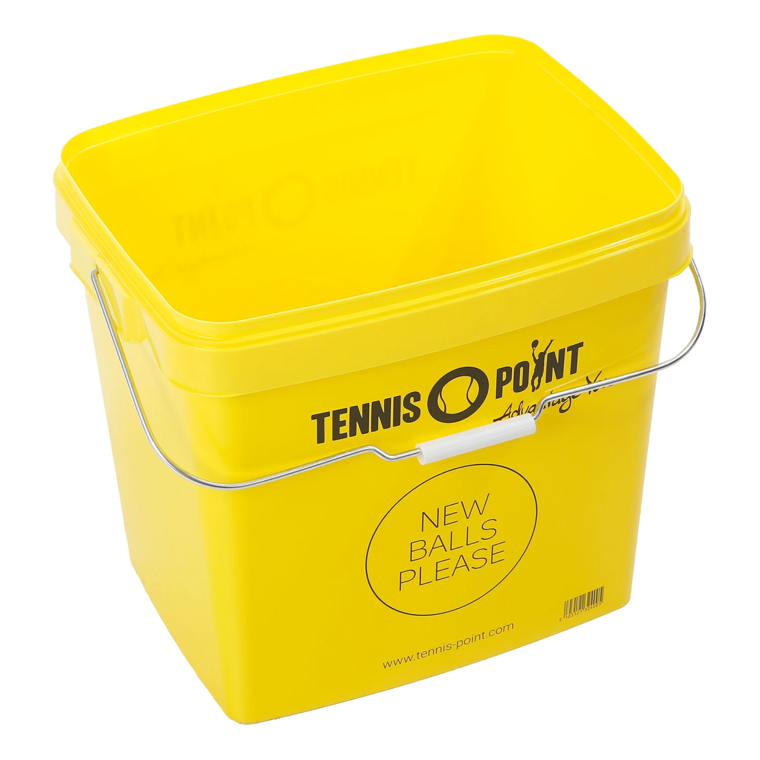 Ball Bucket With Cover, Square - Yellow - Image 3