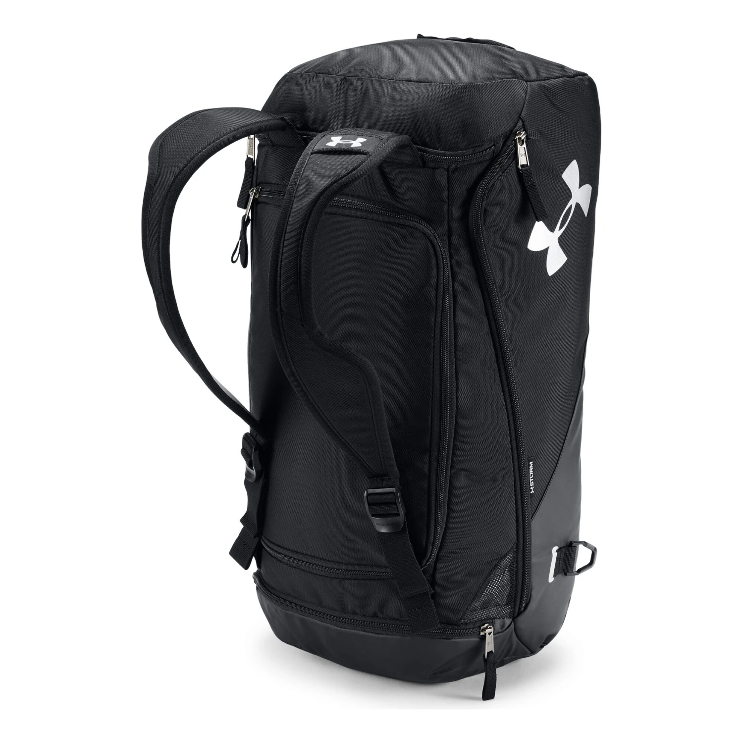 Under Armour Contain Duo Small Backpack - Black, Silver - Image 3
