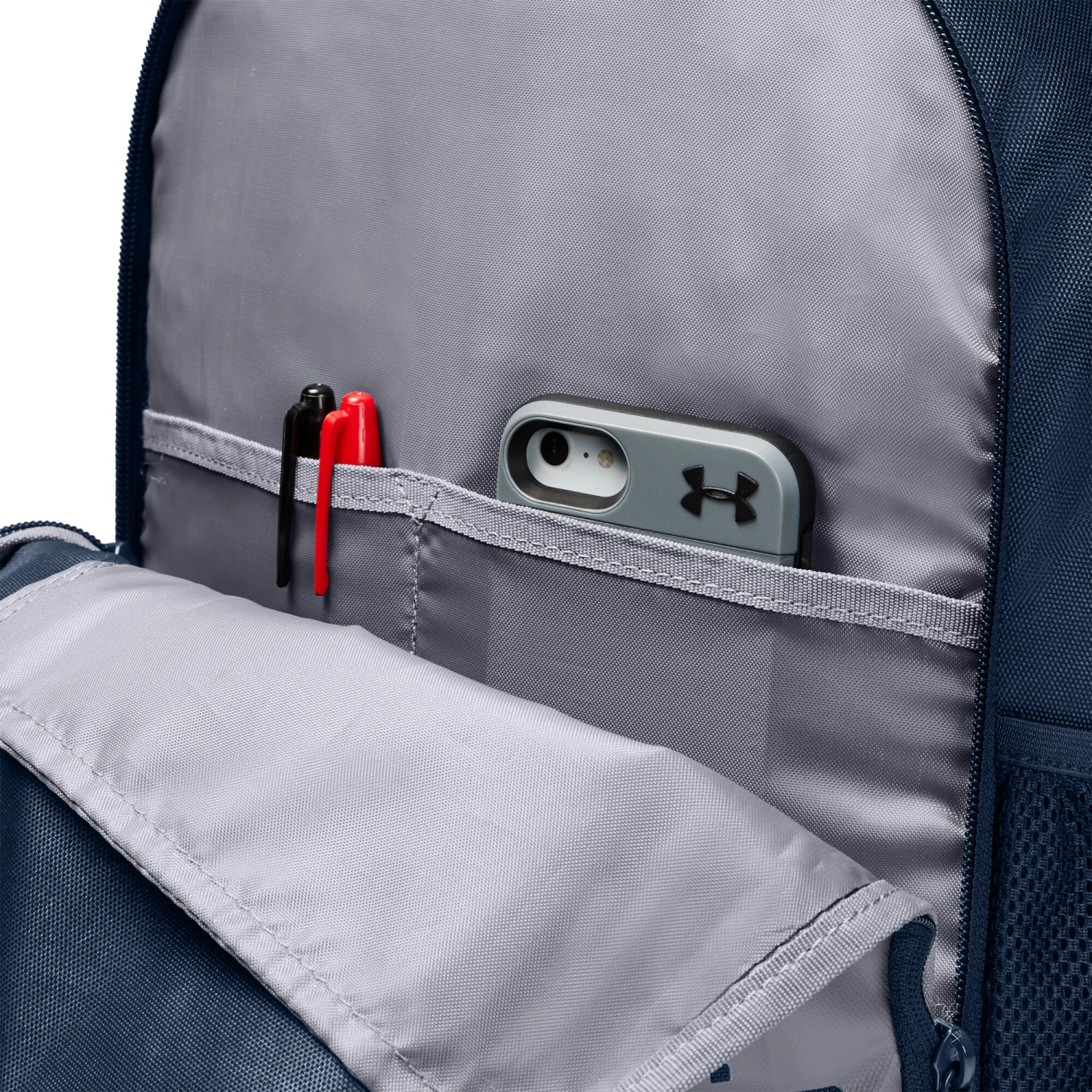 Under Armour Roland Backpack - Dark Blue, Grey - Image 4
