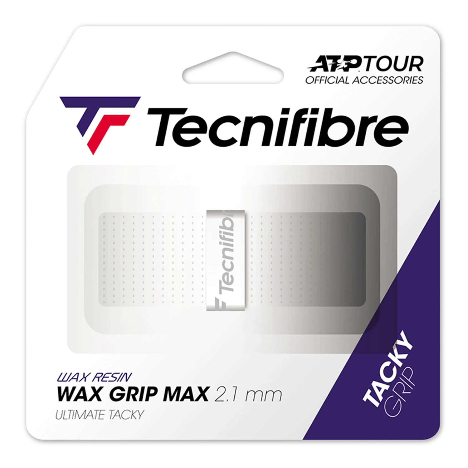 TECNIFIBRE Wax Max Grip 1 Pack - White
