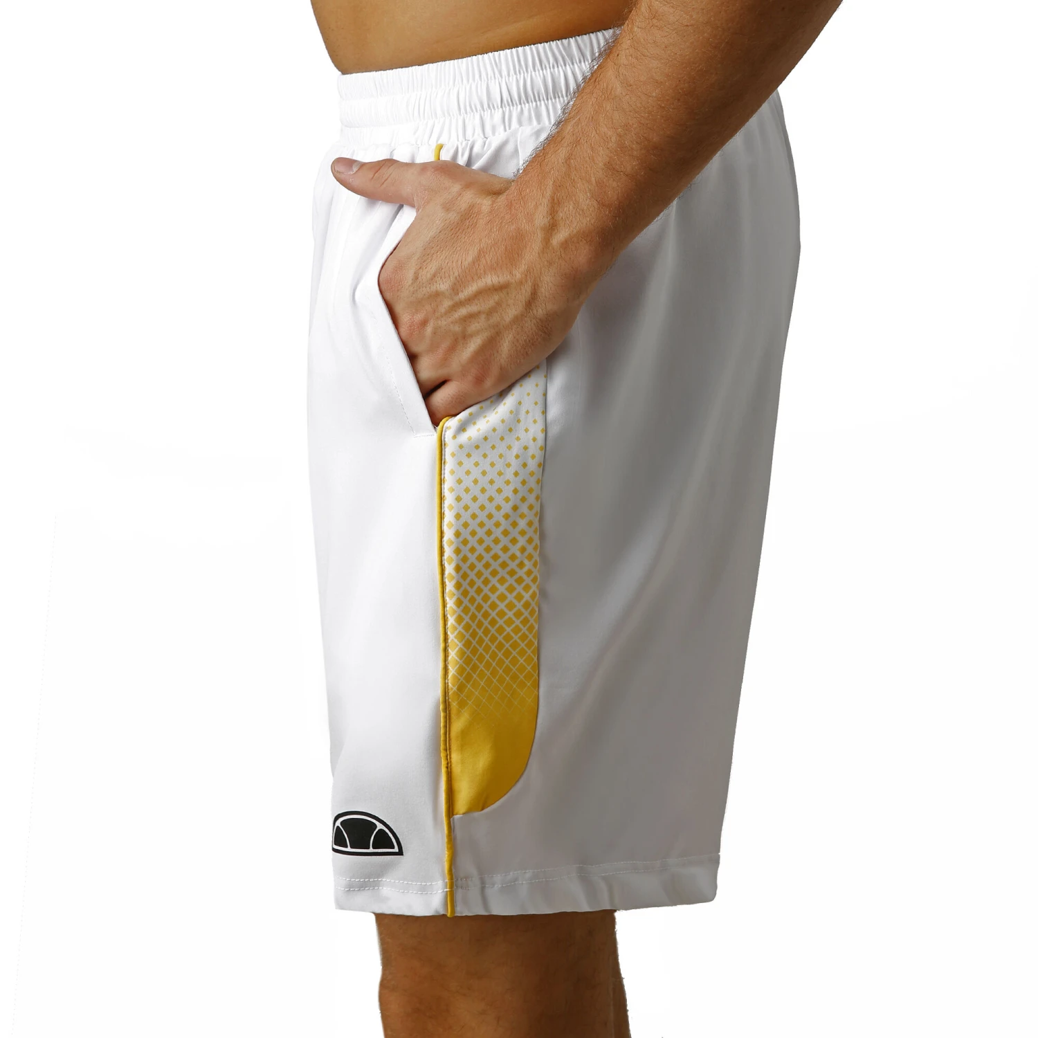 Ellesse Enzo Shorts Men - White, Yellow - Image 3