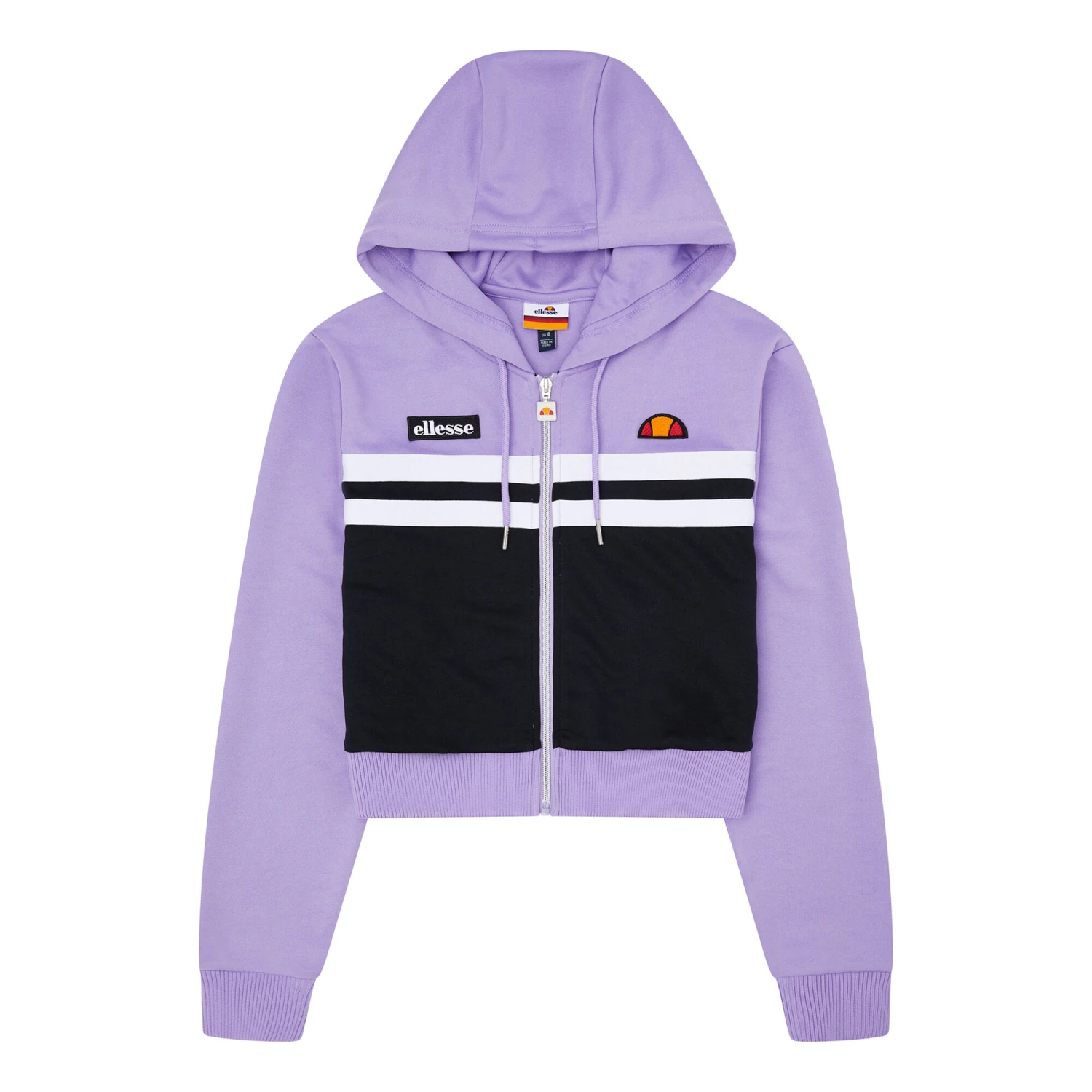 Ellesse Bulito Zip Hoodie Women - Lilac, Black