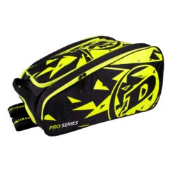 Dunlop Paletero Pro Team Padel Racket Bag - Black, Yellow