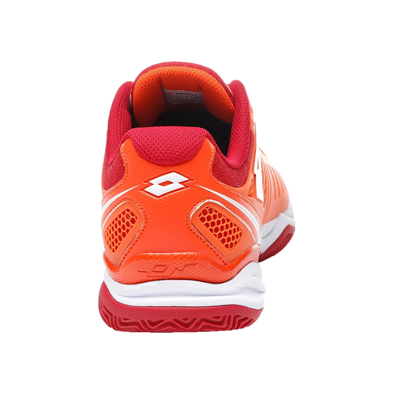 Lotto Superrapida 200 PRT All Court Shoe Men - Orange, Red - Image 6