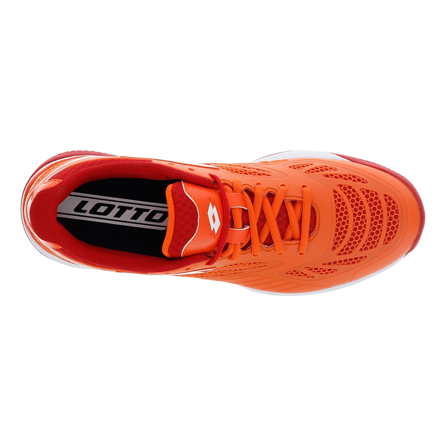 Lotto Superrapida 200 PRT All Court Shoe Men - Orange, Red - Image 3