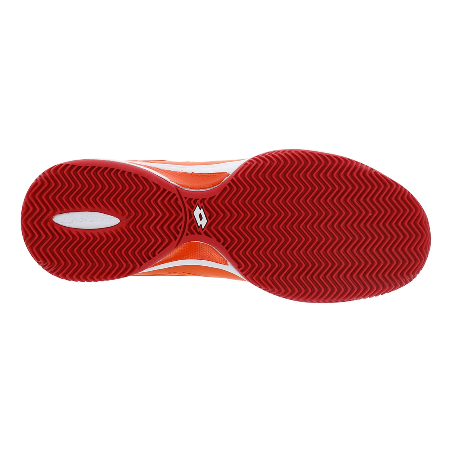 Lotto Superrapida 200 PRT All Court Shoe Men - Orange, Red - Image 5