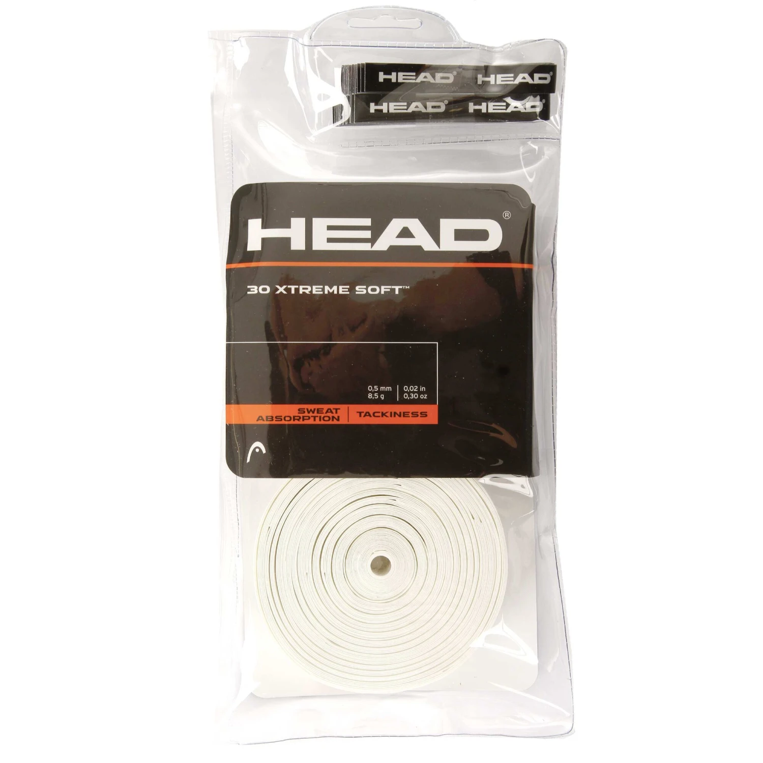 Head Xtreme Soft 30 Pack - White