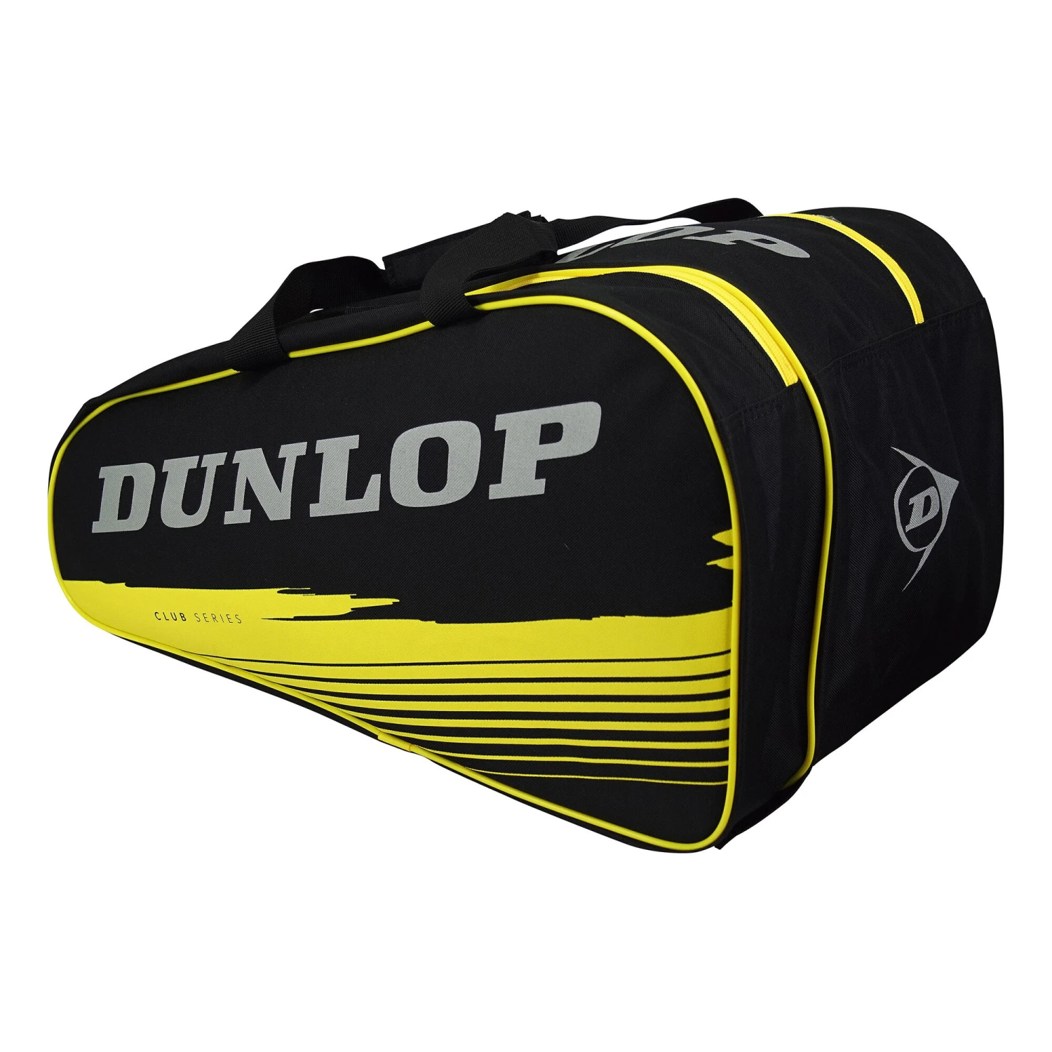 Dunlop Club Thermo Padel Racket Bag - Black, Yellow