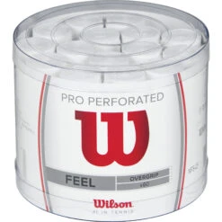 Wilson Pro Overgrip Perforated 60 Pack - White