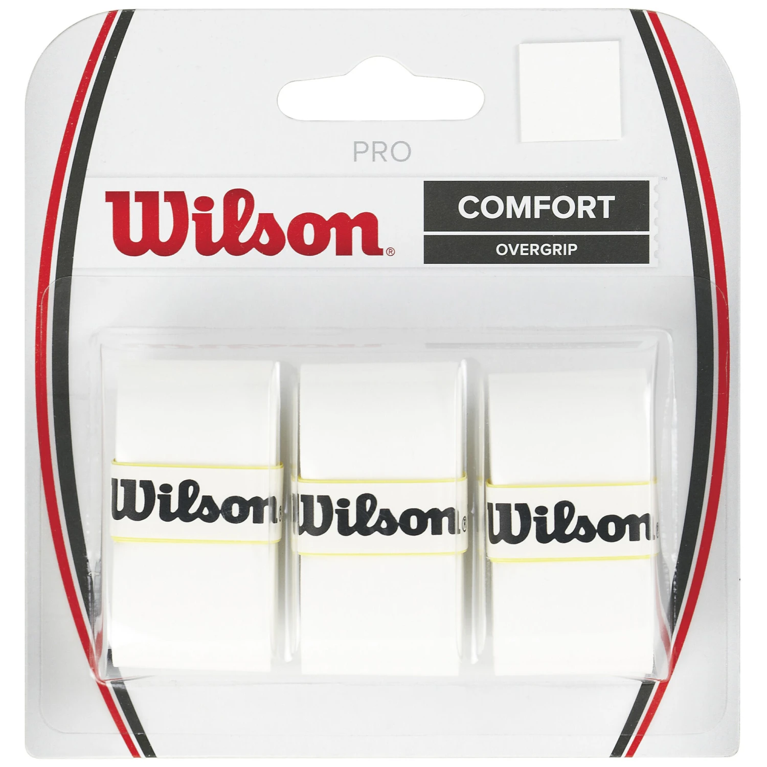 Wilson Pro Overgrip 3 Pack - White