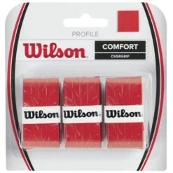 Wilson Profile Overgrip 3 Pack - Red