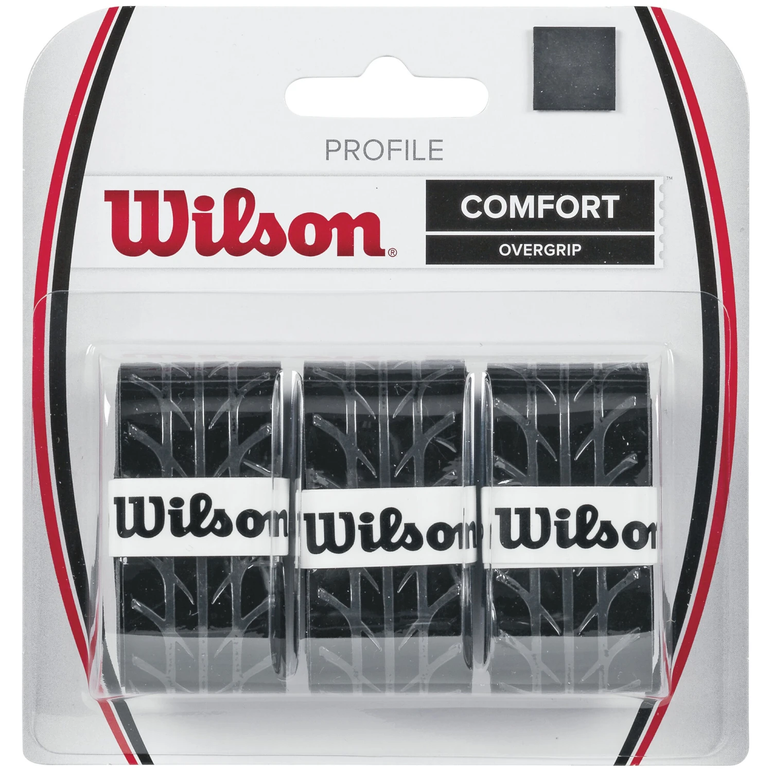 Wilson Profile Overgrip 3 Pack - Black