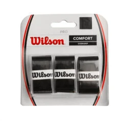 Wilson Pro Overgrip 3 Pack - Black