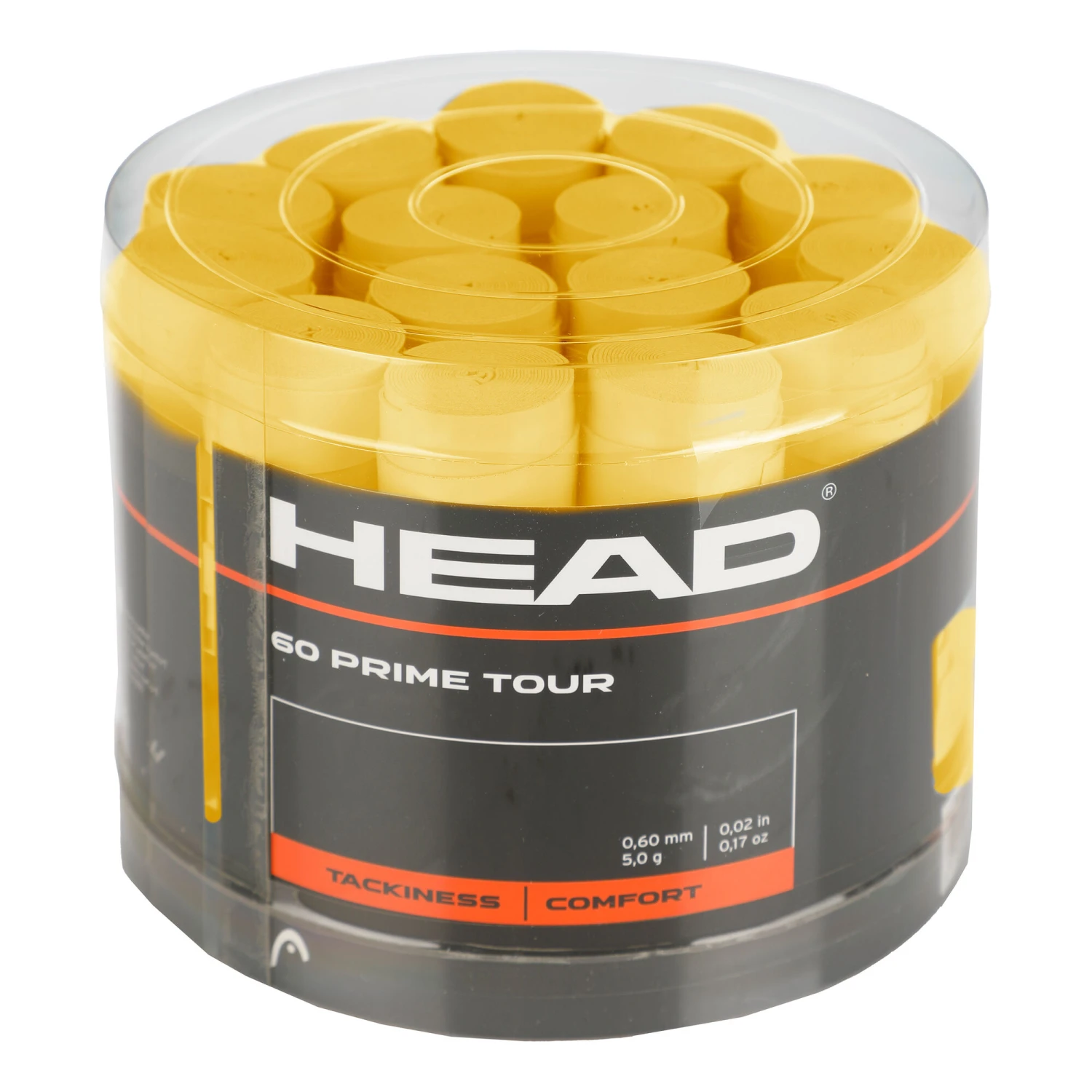 Head Prime Tour 60 Pack - Yellow