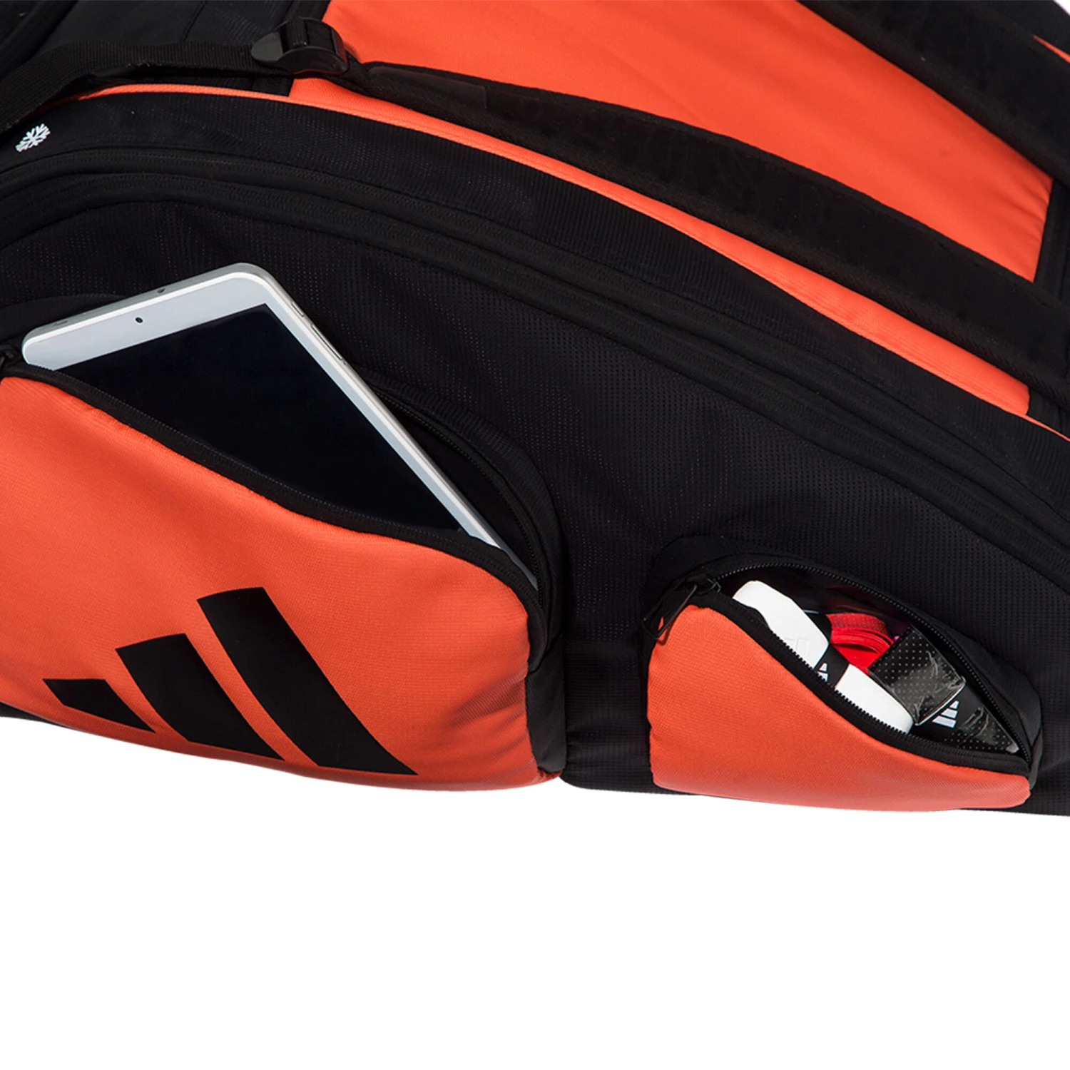 ADIDAS Pro Tour 3.2 Padel Racket Bag - Black, Orange - Image 5