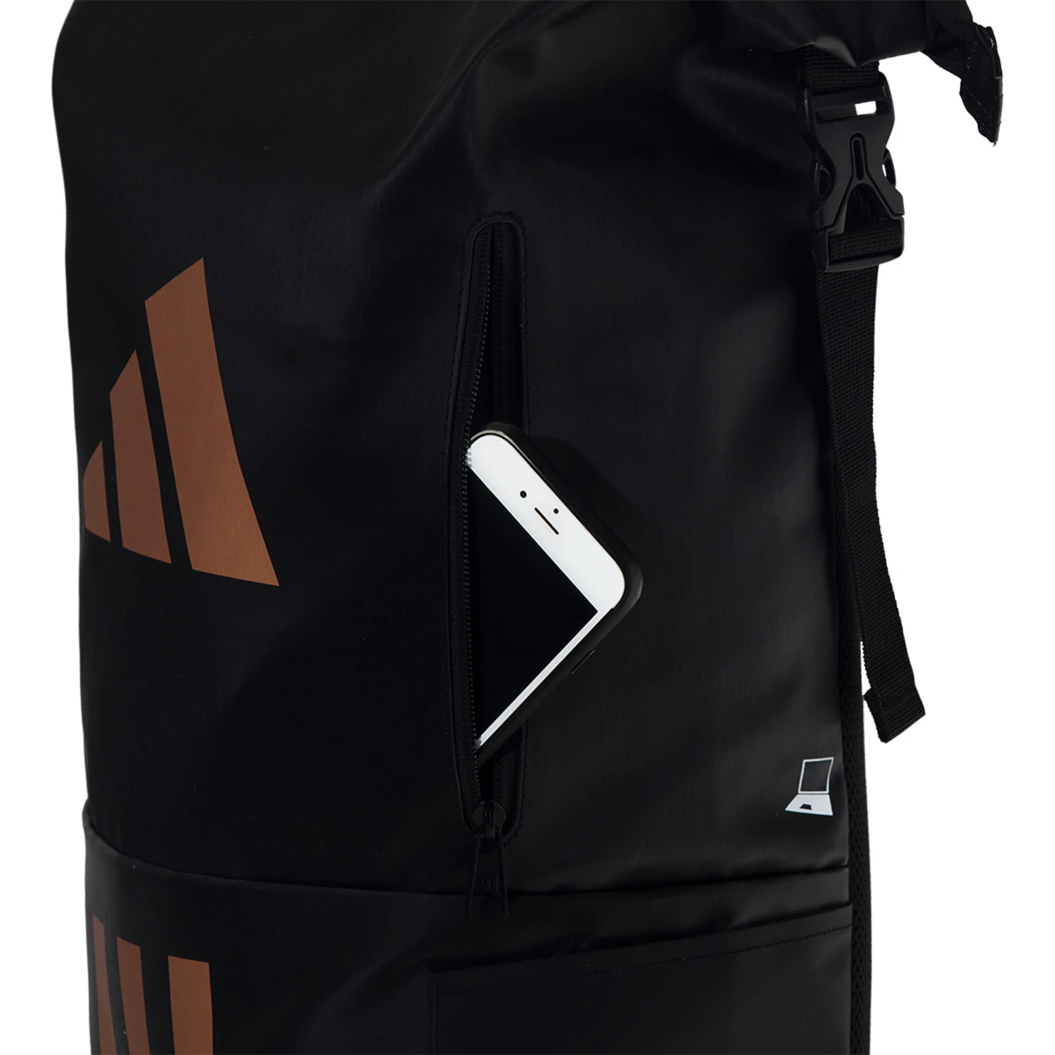 ADIDAS Multigame 3.2 Backpack - Black, Bronze - Image 4
