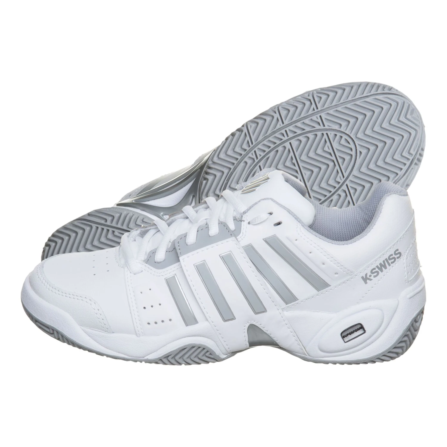 K-Swiss Accomplish III All Court Shoe Women - White, Grey - Image 3