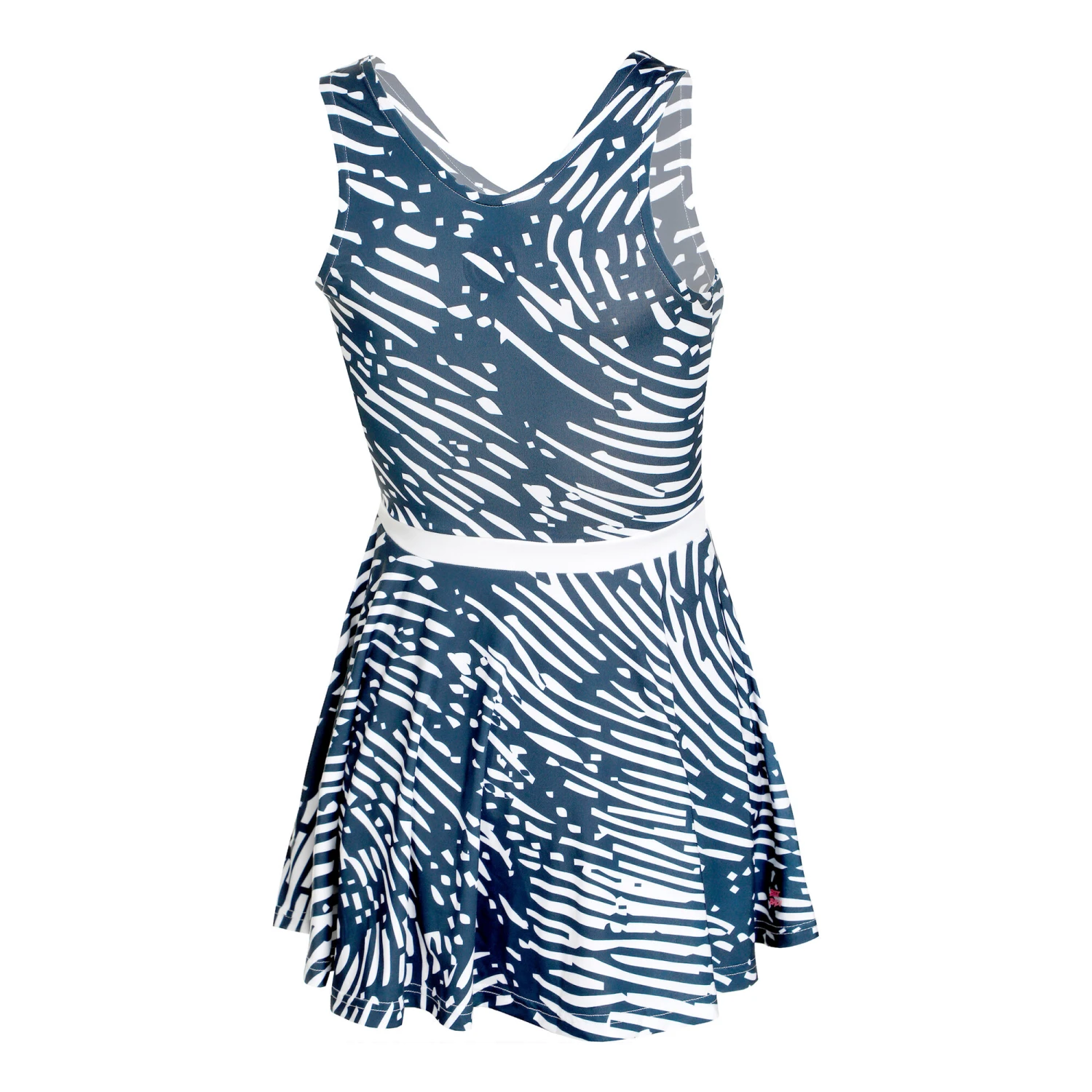 BIDI BADU Fingerprint 2in1 Dress Women - Dark Blue, White - Image 2