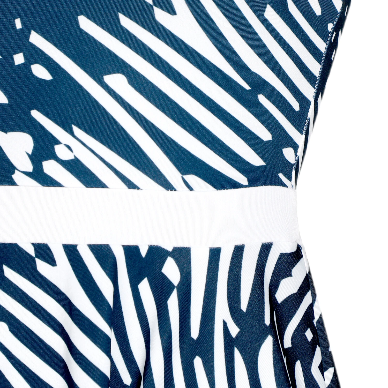 BIDI BADU Fingerprint 2in1 Dress Women - Dark Blue, White - Image 9