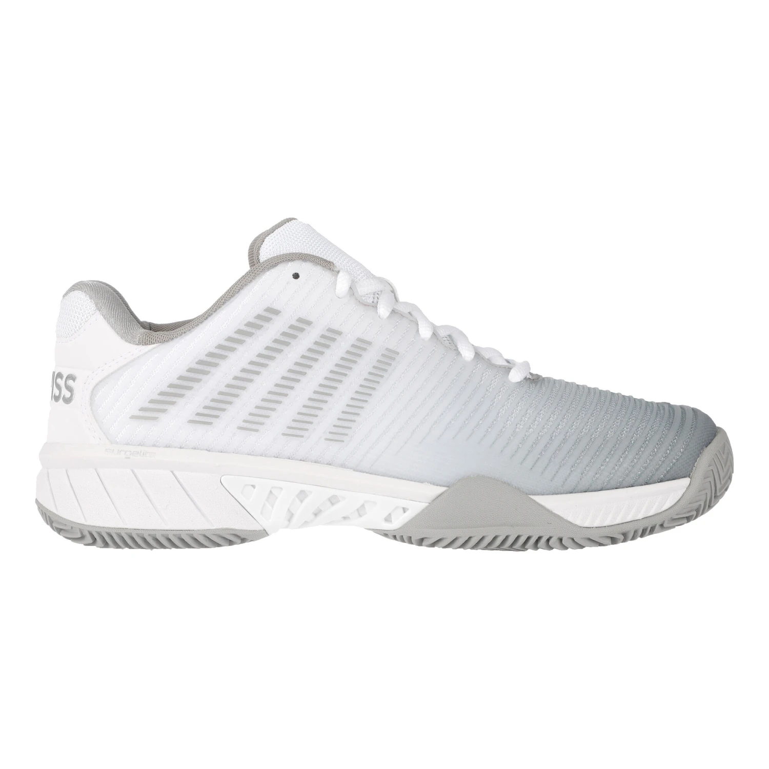 K-Swiss Hypercourt Express Clay Court Shoe Women - White, Lightgrey