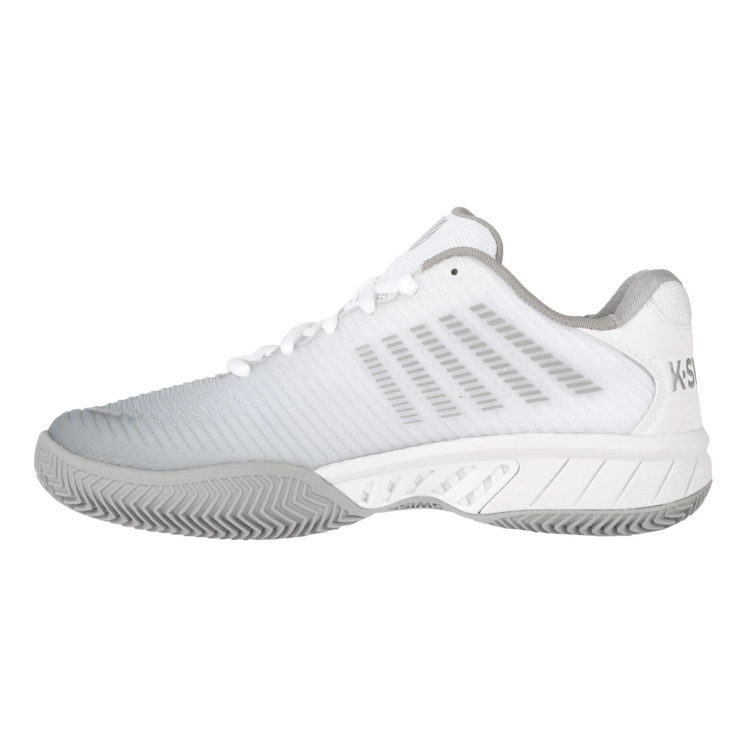 K-Swiss Hypercourt Express Clay Court Shoe Women - White, Lightgrey - Image 2