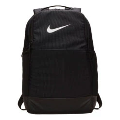 Nike Brasilia Medium Backpack - Black, White