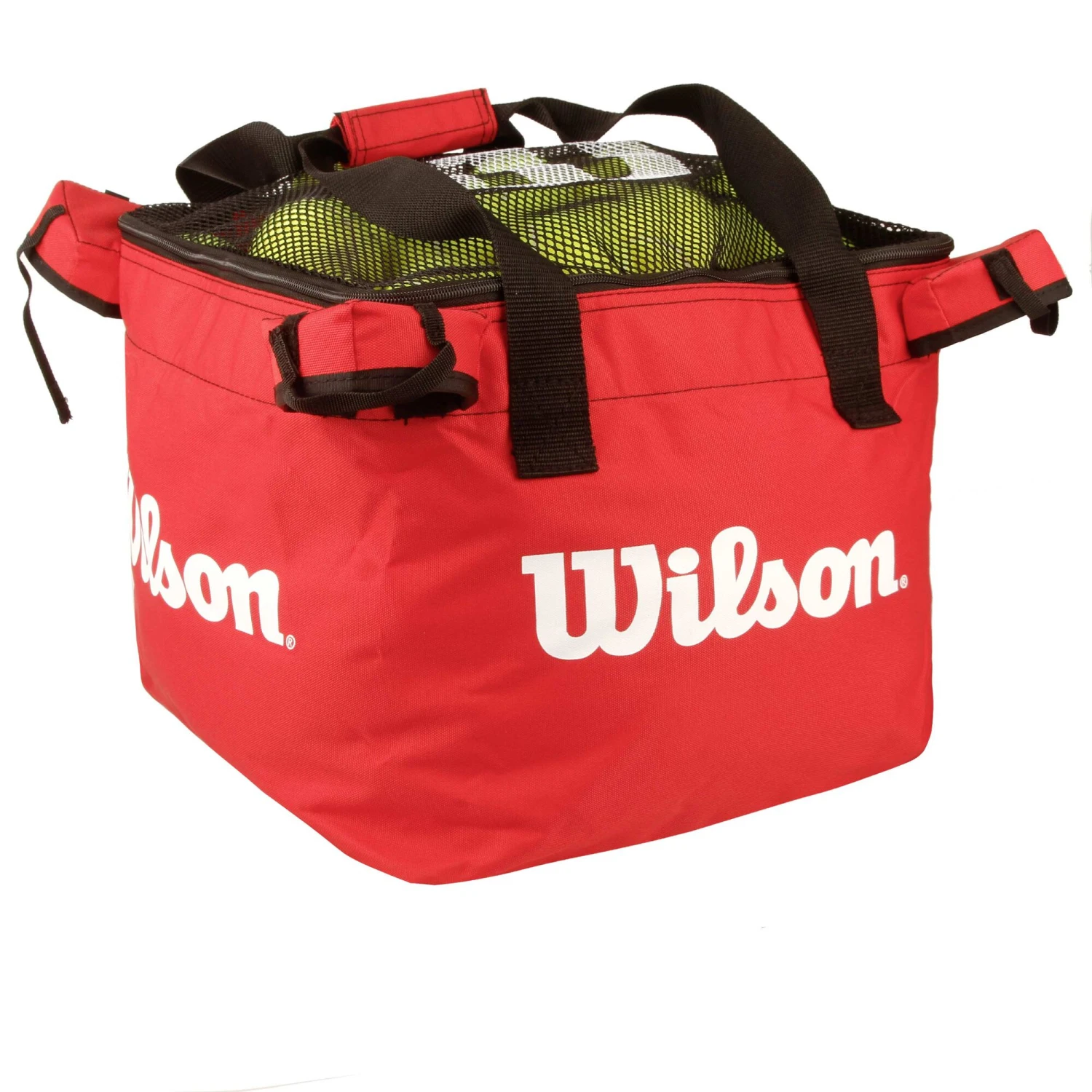 Wilson Tennis Teaching Cart Ball Pocket Replacement - Red