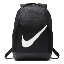 Nike Brasilia Backpack - Black, White