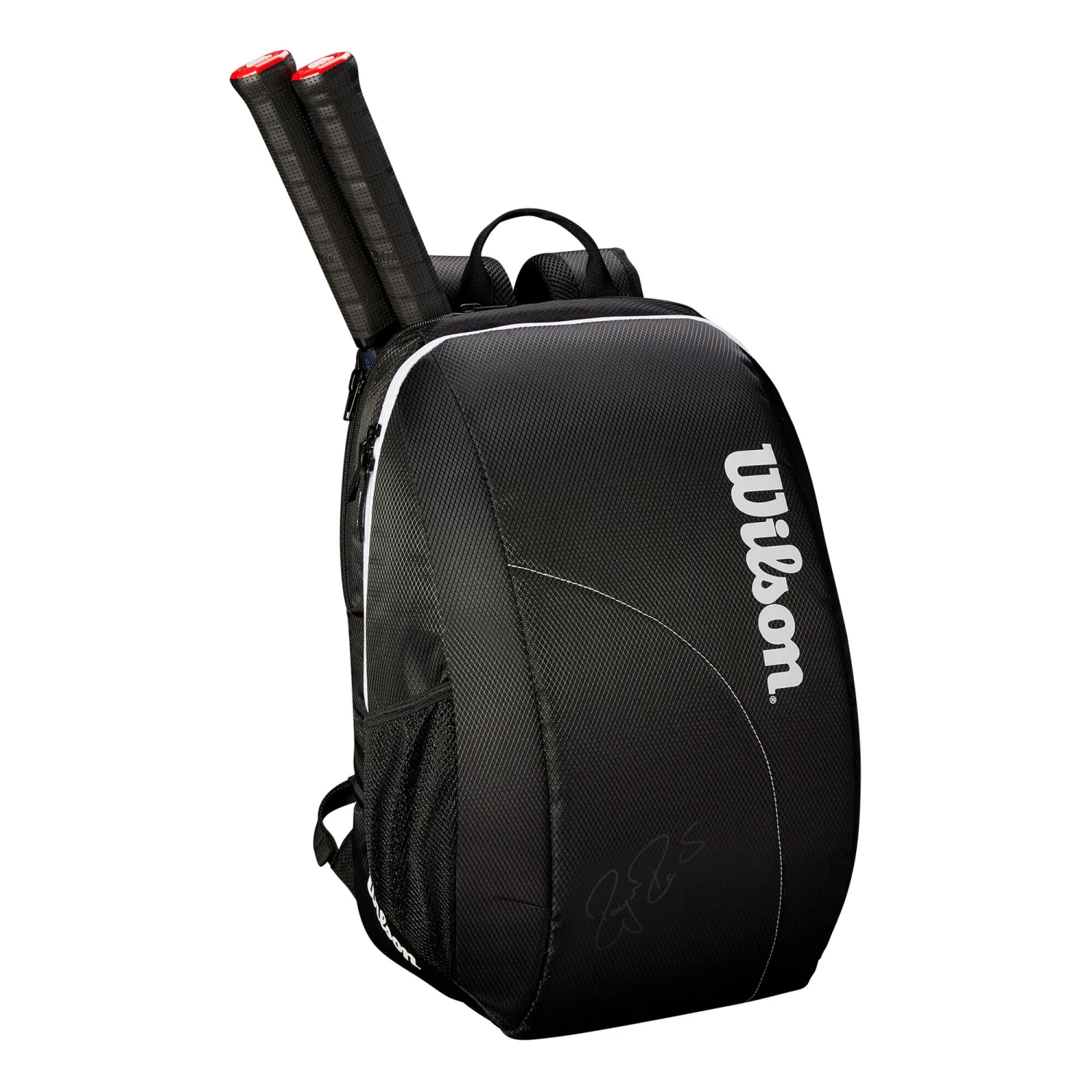 Wilson Fed Team Backpack - Black, White - Image 2