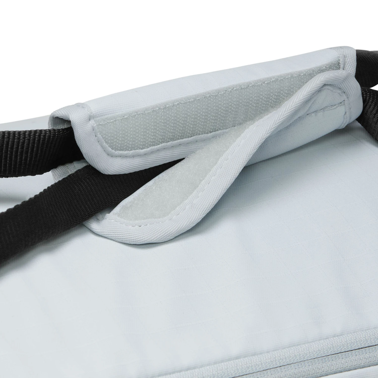 Nike Brasilia Sports Bag - Silver, Black - Image 4