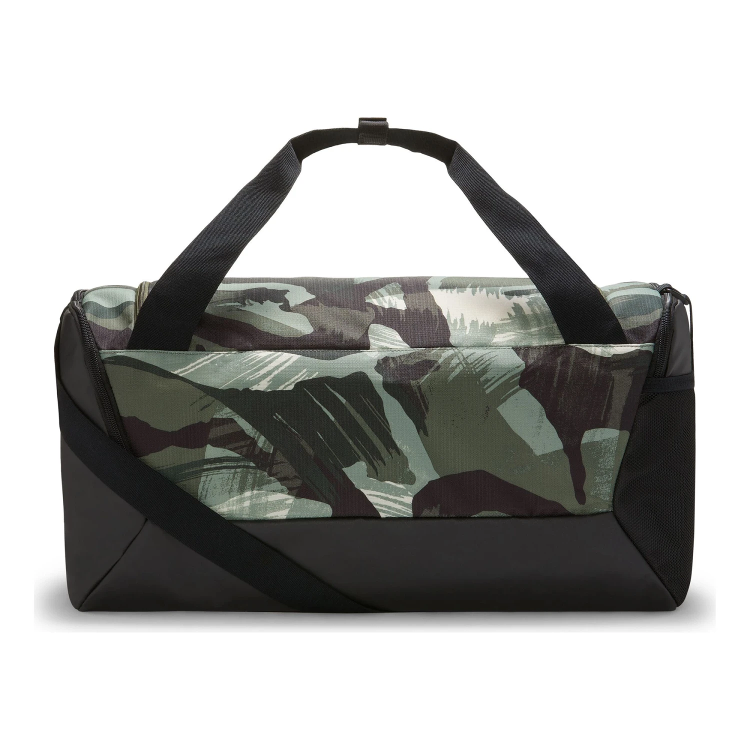 Nike Brasilia Sports Bag - Olive, Black - Image 2