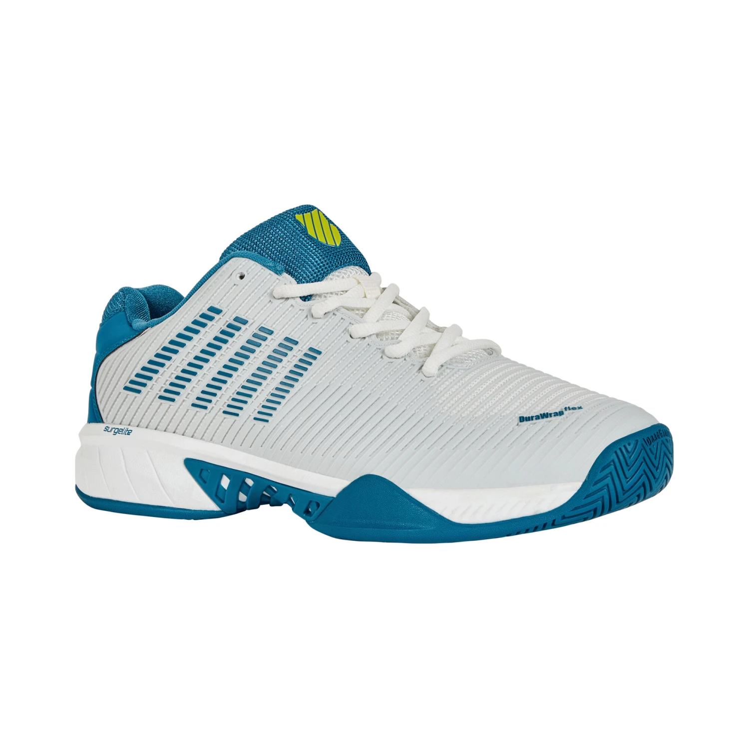 K-Swiss Hypercourt Express 2 All Court Shoe Men - White, Turquoise - Image 5