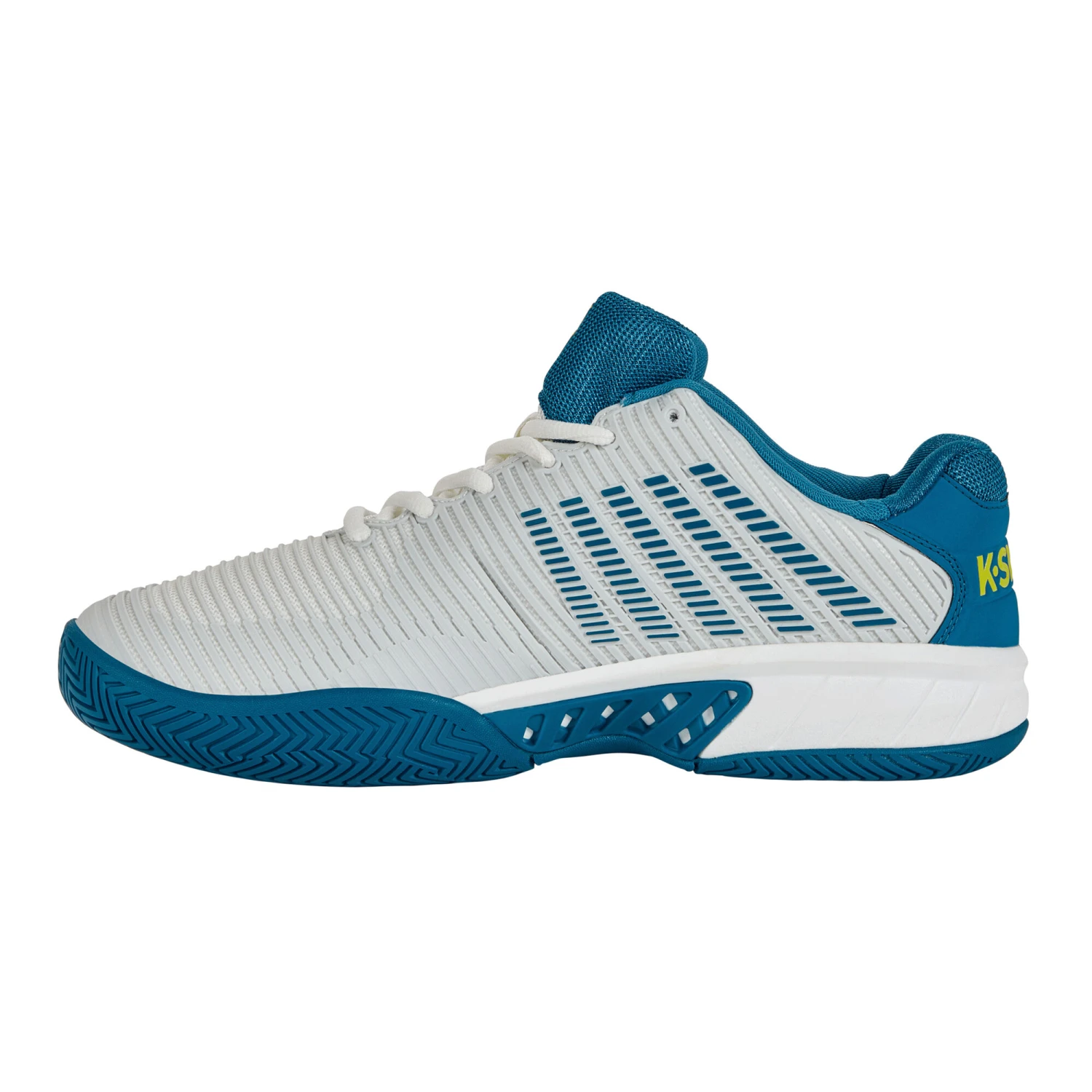 K-Swiss Hypercourt Express 2 All Court Shoe Men - White, Turquoise - Image 2