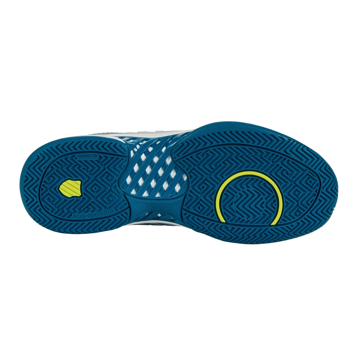 K-Swiss Hypercourt Express 2 All Court Shoe Men - White, Turquoise - Image 6