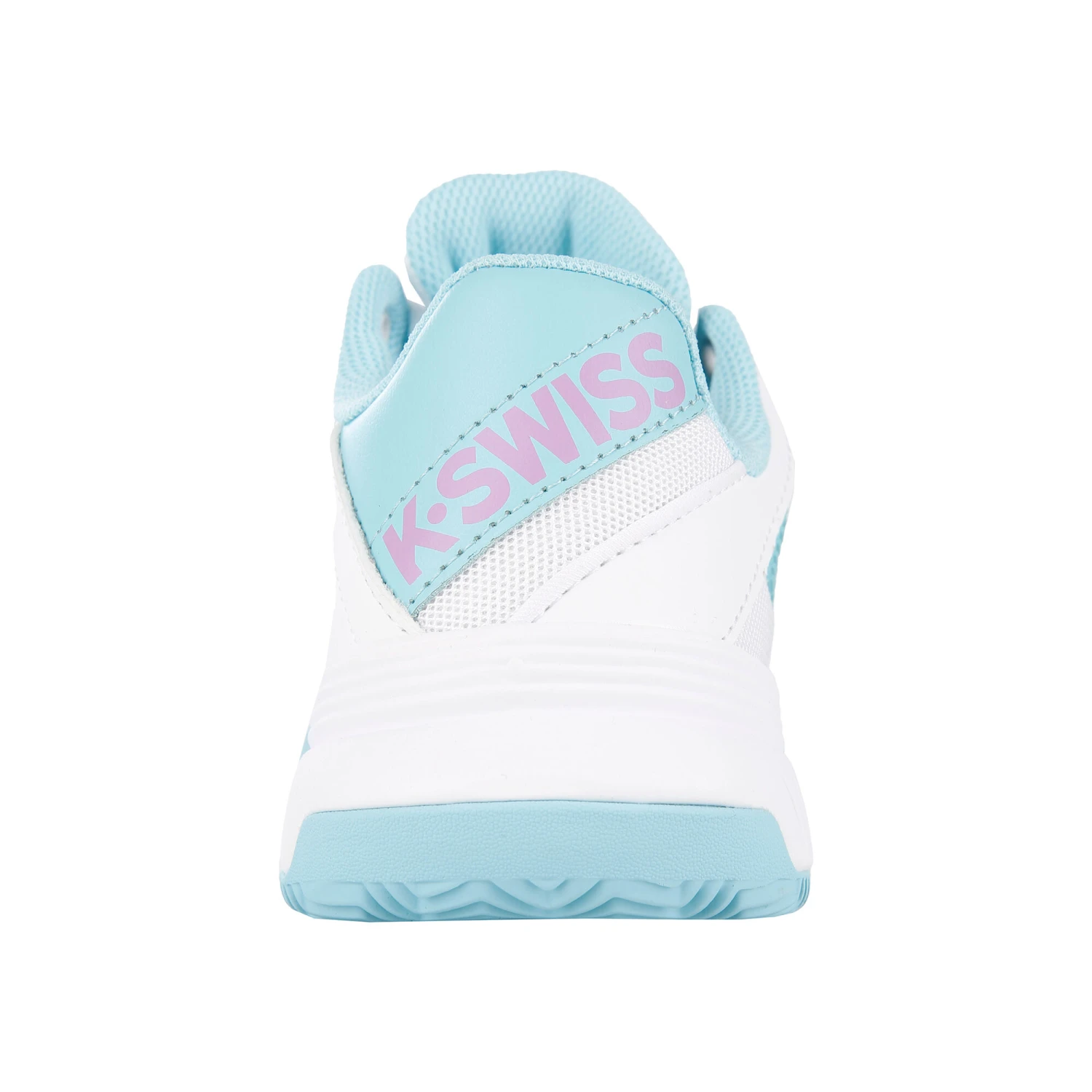 K-Swiss Court Express Clay Court Shoe Women - White, Light Blue - Image 5